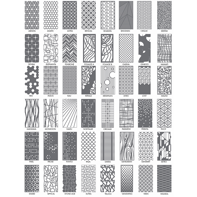 Panneau acoustique géométrique