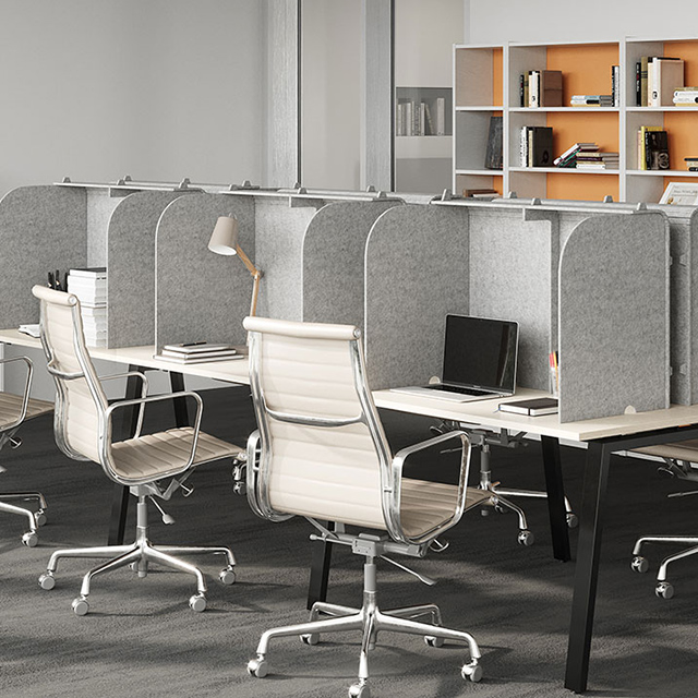 Panneau acoustique séparateur de bureau