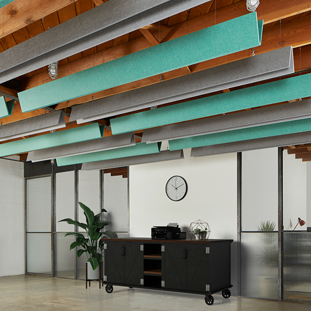 Panneau acoustique V-Baffle