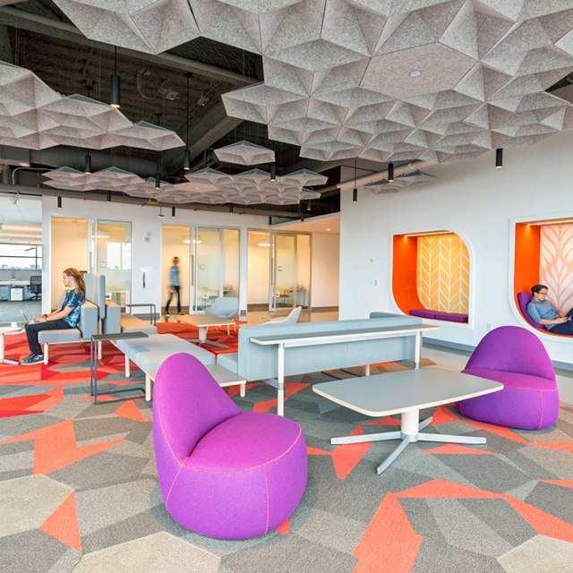 Nouveau revêtement de plafond de protection contre les incendies Creative