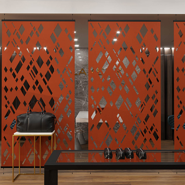 Panneau acoustique géométrique