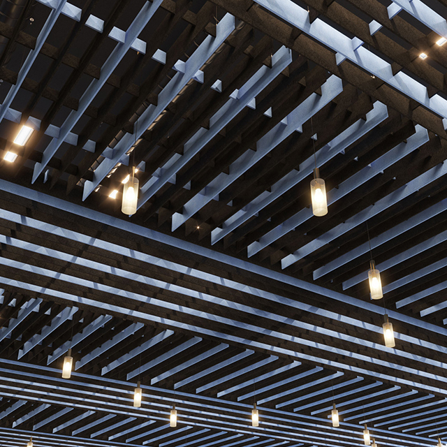 Panneau acoustique vertical