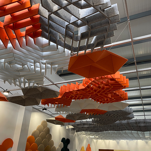 Créer des modules de plafond acoustique