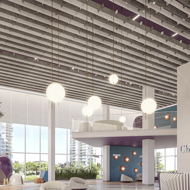 Panneau acoustique vertical