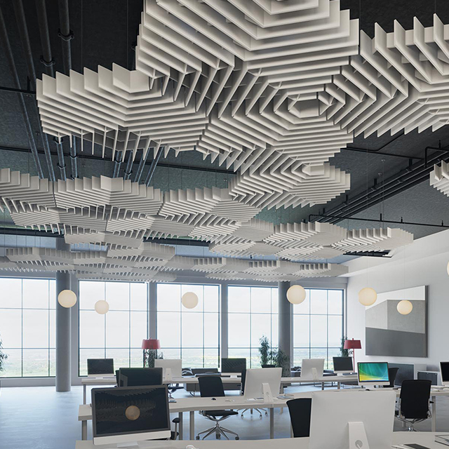 Créer des modules de plafond acoustique